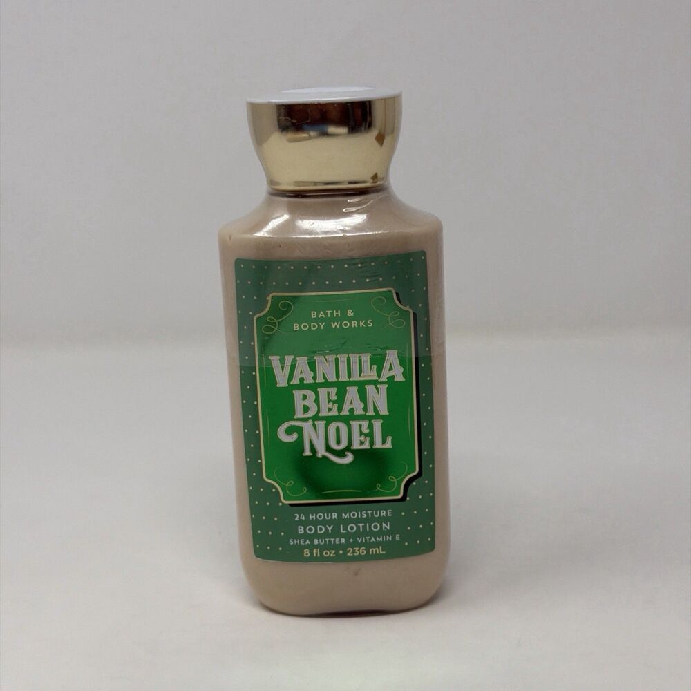 Bath & Body Works Vanilla Bean Noel Body Lotion 8oz 2019 NOS Sealed